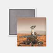 Vertolking van Mars Rover door kunstenaars Magneet (Voorkant / Achterkant)
