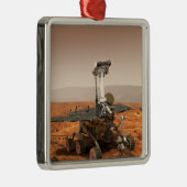 Vertolking van Mars Rover door kunstenaars Metalen Ornament (Rechts)