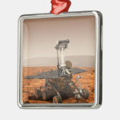 Vertolking van Mars Rover door kunstenaars Metalen Ornament (Links)