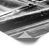 Vertoning van apothekerflessen die drugs bevatten poster (Hoek)