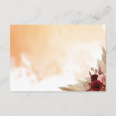 Vertoning van de Bridal Weduwen Informatiekaartje (Achterkant)