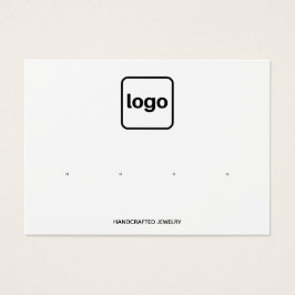 Vertoning voor horizontale vier verouderingssets L Visitekaartje