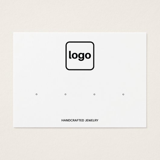 Vertoning voor horizontale vier verouderingssets L Visitekaartje (Voorkant)