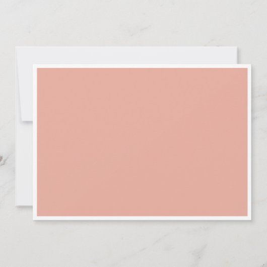 Vertraag de datum waarop de Aangepaste fotobruilof Save The Date (Achterkant)