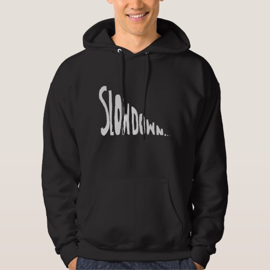 Vertraag Hoodie (Voorkant)