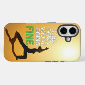 Vertraag je met het doen van goede Motivatie yoga Case-Mate iPhone Case (Achterkant (horizontaal))