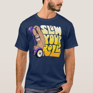 Vertraag uw rolluik op een hoverboard scooter t-shirt