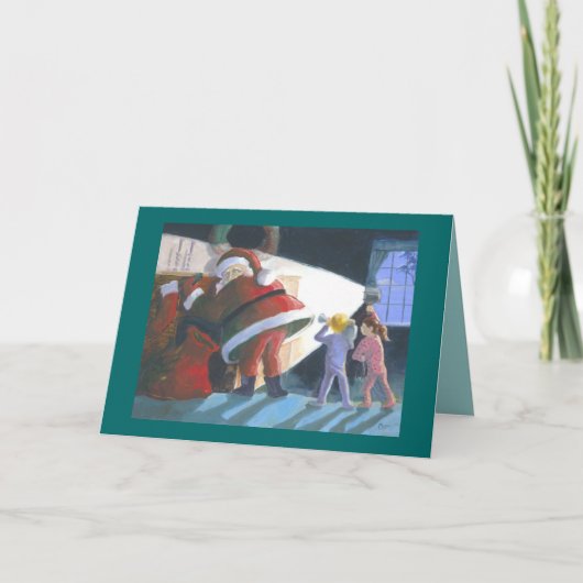 Vertraagde kerstkaart feestdagen kaart (Voorkant)