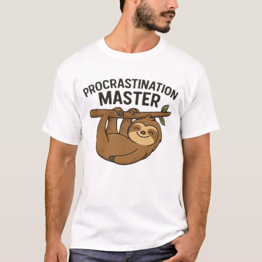 Vertraagde Meester Klassiek T-Shirt (Voorkant)