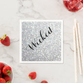 Vertraeld in Sparkles Halloween Napkin Servet (Insitu)