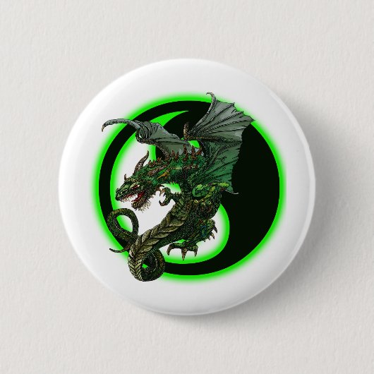 Vertragd ontwerp ronde button 5,7 cm (Voorkant)