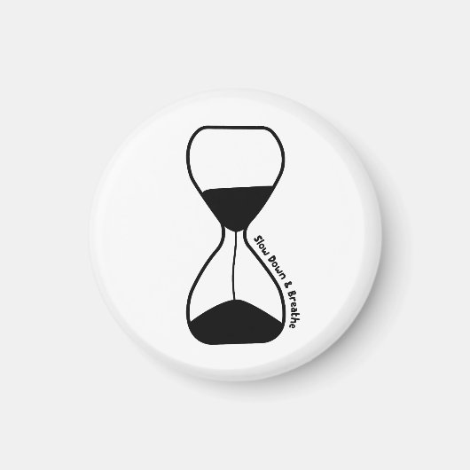 Vertragen en ademen - zelfzorg magneet (Voorkant)