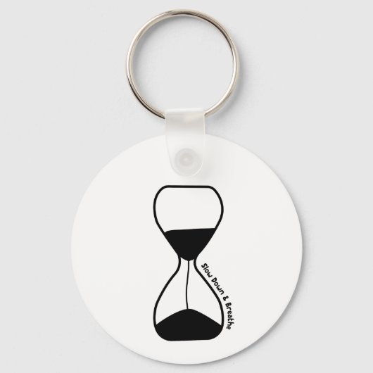 Vertragen en ademen - zelfzorg sleutelhanger (Achterkant)