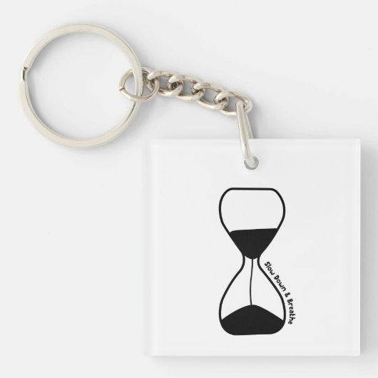 Vertragen en ademen - zelfzorg sleutelhanger (voorkant)