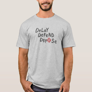 Vertragen Verdedigen Afzetten T-shirt