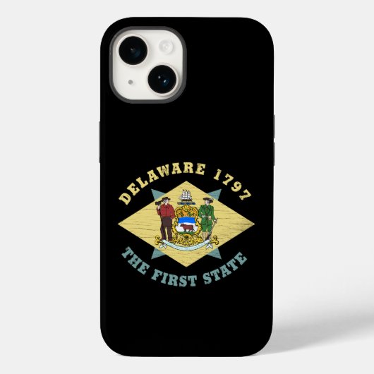 VERTRAGING 1797 DE EERSTE STAATSVLAG Case-Mate iPhone CASE (Achterkant)