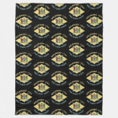 VERTRAGING 1797 DE EERSTE STAATSVLAG FLEECE DEKEN (Voorkant)