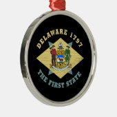 VERTRAGING 1797 DE EERSTE STAATSVLAG METALEN ORNAMENT (Rechts)