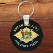 VERTRAGING 1797 DE EERSTE STAATSVLAG SLEUTELHANGER (Voorkant)