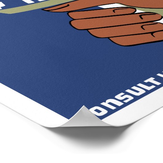 Vertraging bij kankerbestrijding is gevaarlijk - W Poster (Hoek)