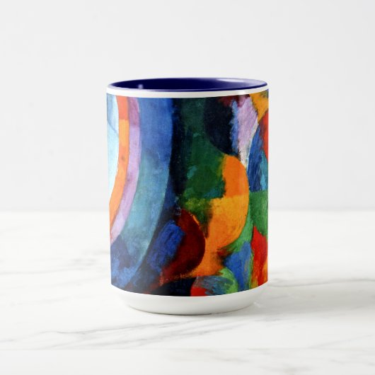 Vertraging - Circulaire vormen, zon, maan Mok (Midden)