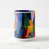 Vertraging - Circulaire vormen, zon, maan Mok (Midden)