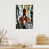 Vertraging - de Rode Tower Poster (Keuken)