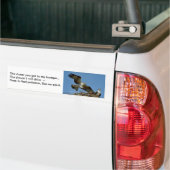 Vertraging Drive langzamer Bumpersticker (Op Truck)