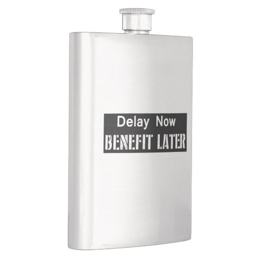 Vertraging nu, voordeel later flacon (Rechts)