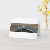 Vertraging op de geboortenkaart kaart (Gele Bloem)