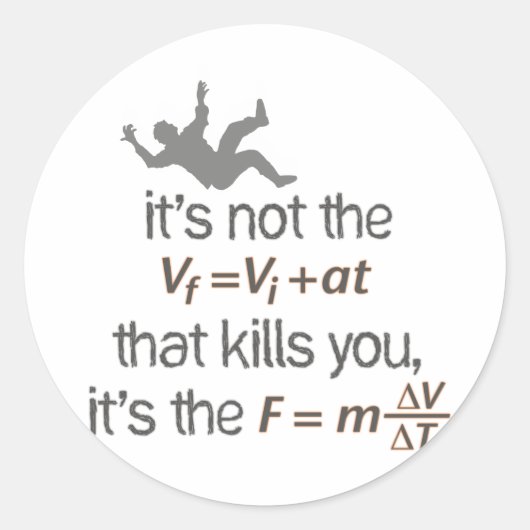 vertraging ronde sticker (Voorkant)