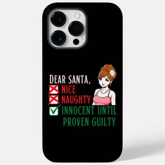 VERTRAGING SANTA, INNOCENT TOT BEWEZEN GARANTIE Case-Mate iPhone CASE (Achterkant)