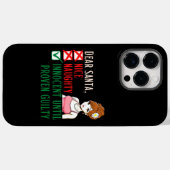 VERTRAGING SANTA, INNOCENT TOT BEWEZEN GARANTIE Case-Mate iPhone CASE (Achterkant (horizontaal))