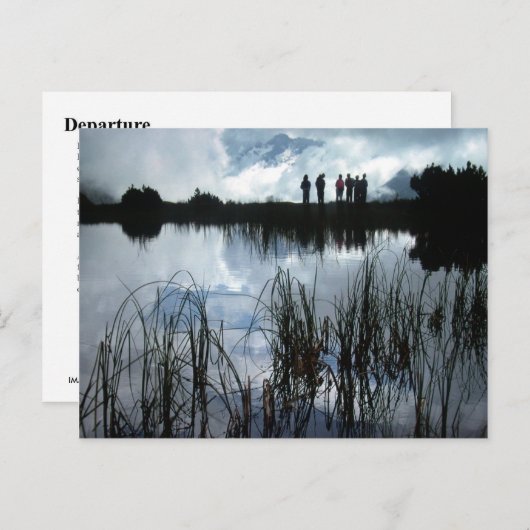 VERTREK BRIEFKAART (Voorkant / Achterkant)