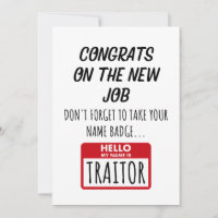 vertrek collega - gefeliciteerd met nieuwe baan