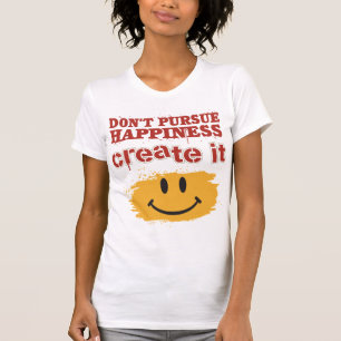 Vertrek geen geluk, Creëer het T-shirt