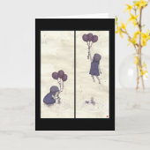 vertrek kaart (Gele Bloem)