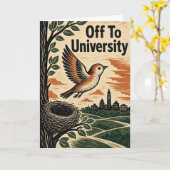 Vertrek naar Universiteit Kaart (Gele Bloem)