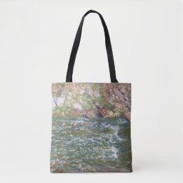 Vertrek op de Petite Creuse bij Fresselines Tote Bag