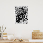 vertrek poster (Keuken)