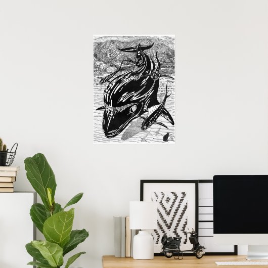 vertrek poster (Thuiskantoor)