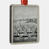 vertrek uit Khartoum Metalen Ornament (Rechts)