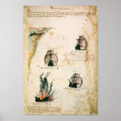 Vertrek van Vasco da Gama Poster (Voorkant)