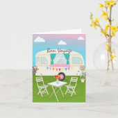 Vertrekkaart Kaart (Gele Bloem)