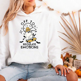 Vertrekken om Emoties te Reguleren Spook Custom Hoodie