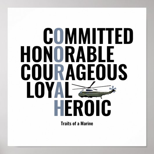 Vertrekkingen van een zee poster (Voorkant)