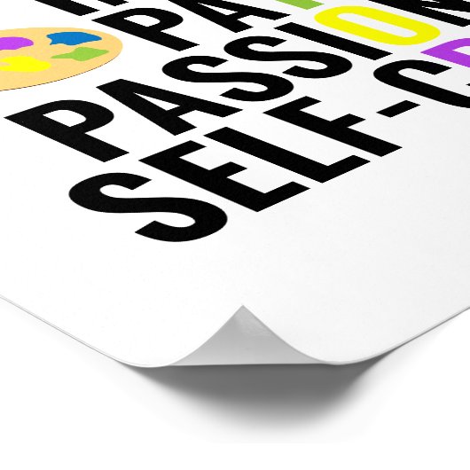 Vertrekkingen van kunstenaars poster (Hoek)