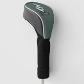 Vertrekt om een rel te schoppen Grappige grondeeke Golfheadcover (Schuin)