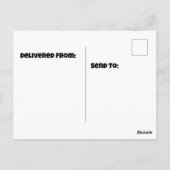 Vertroebelde luipaard met welpen briefkaart (Achterkant)