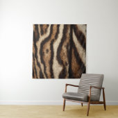 Vertroebelde luipaardvacht, exotisch patroon. wandkleed (In Situ (horizontaal))